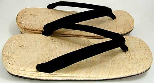 男性本畳表(南部表・からす表)雪駄・草履 | 和装履物の現代屋